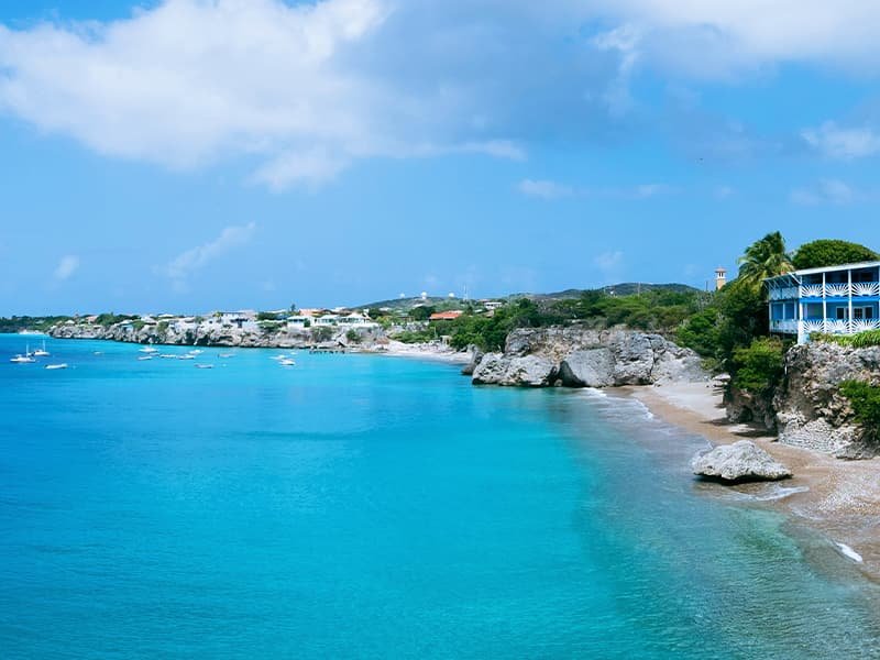 Curacao Southern Caribbean with an ocean view