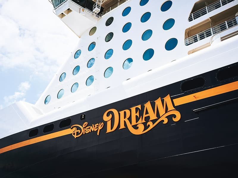 a Disney dream cruise ship